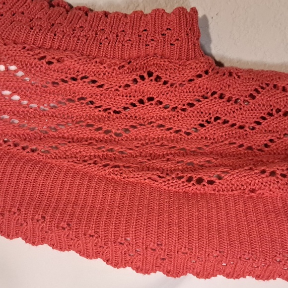 NY Collection womans crochet shrug cardigan Size Small - Picture 3 of 8